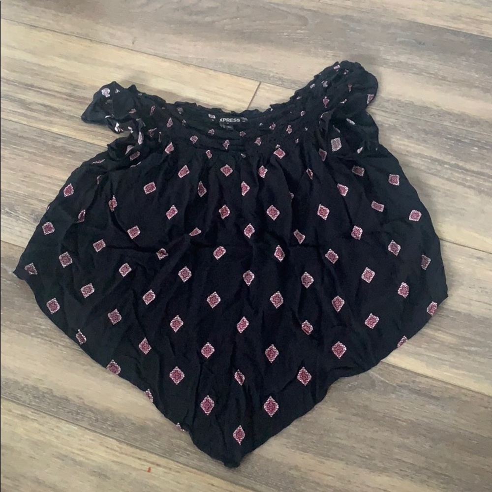 Off the shoulder handkerchief top